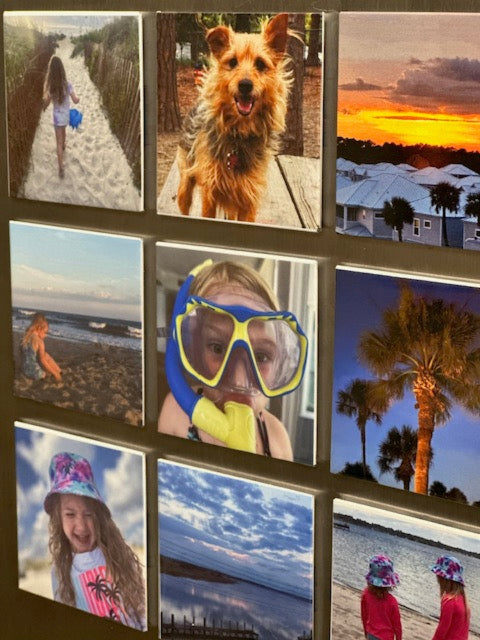 2.5" x2.5" Custom Photo Magnets